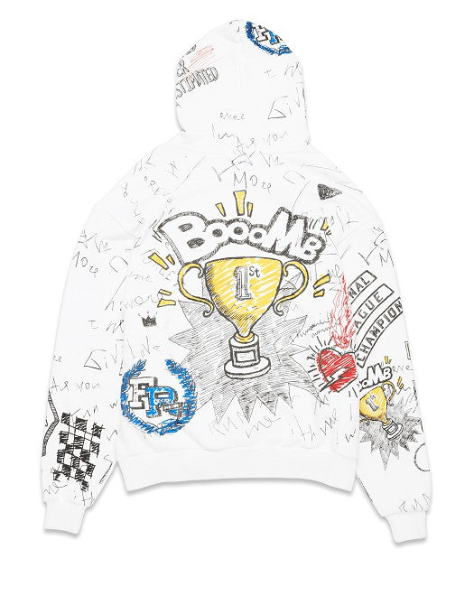 All Over Doodling Hoodie