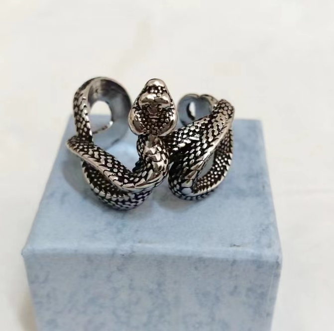 Winding Snake Ring