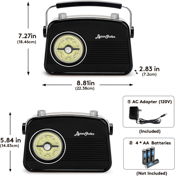 Retro AM/FM Radio